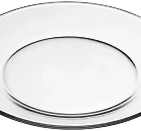 Dinner Plate, 10-1/2-Inch, Box of 12, Clear